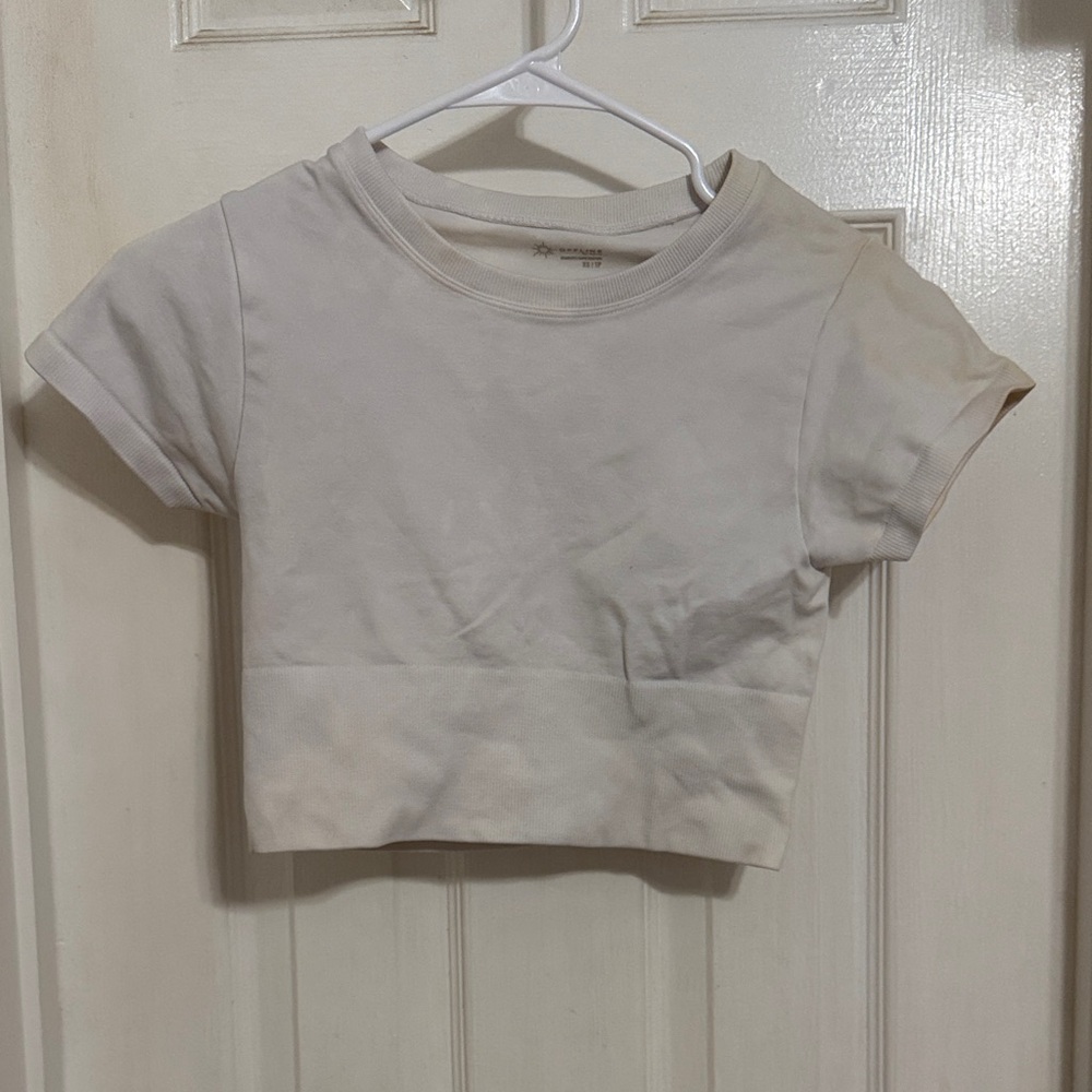 Aerie cropped tee